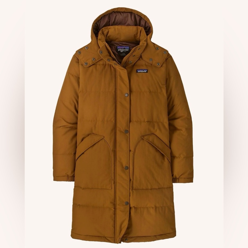 Patagonia Women's Shelter Brown Downdrift Parka, M